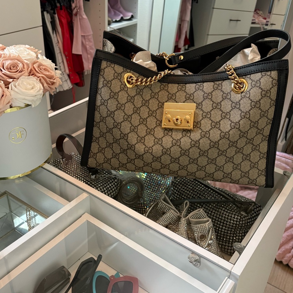 Gucci padlock shoulder bag
